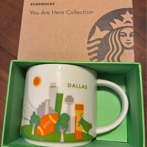 Starbucks You are Here Mug - Dallas - NIB Discontinued